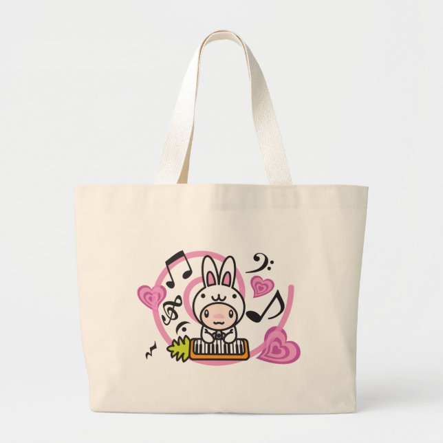 Bolso De Tela Gigante Rabbit_Method (Frente)