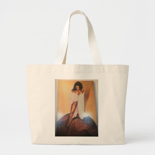 Bolso De Tela Gigante Racquel Evans Tote Bag (Frente)