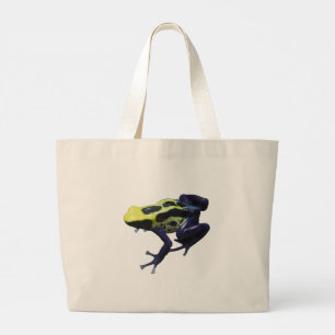 Bolso De Tela Gigante Rana Dart de veneno azul