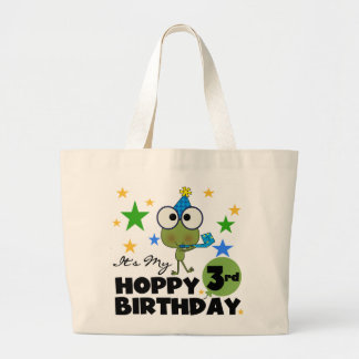 Bolso De Tela Gigante Rana de amapola 3 camisetas de cumpleaños y regalo
