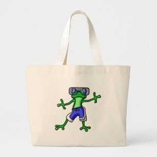 Bolso De Tela Gigante Rana del verano