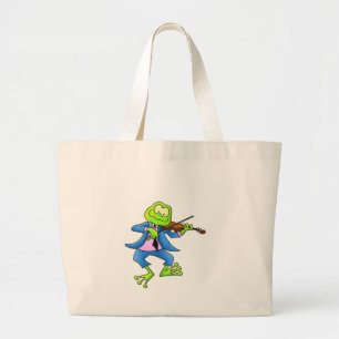 Bolso De Tela Gigante Rana del violín
