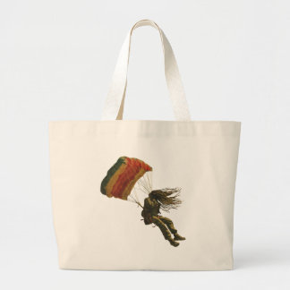 Bolso De Tela Gigante Rastafari salta de cabeza por la paz