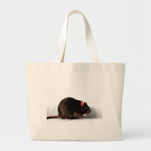 Bolso De Tela Gigante Rat jtcnm