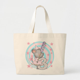 Bolso De Tela Gigante Ratón 3er cumpleaños camisetas y regalos