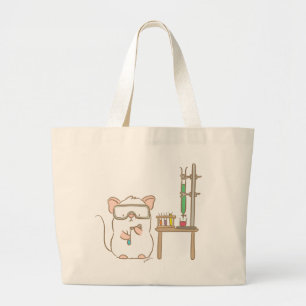 Bolso De Tela Gigante Ratón de laboratorio