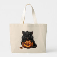 Ratón Negro Sobre Calabaza