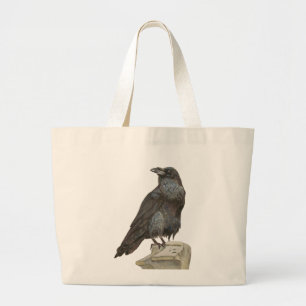 Bolso De Tela Gigante Raven
