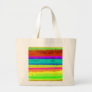 Bolso De Tela Gigante Raya brillante