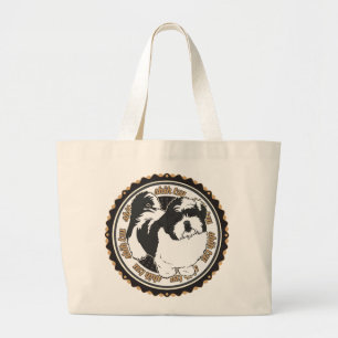 Bolso De Tela Gigante Razas de perro shih tzu