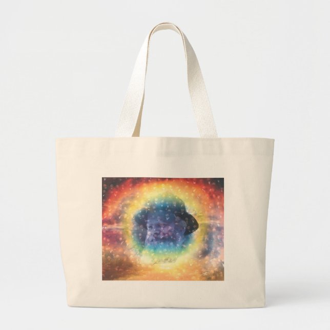 Bolso De Tela Gigante Rebbe (Frente)