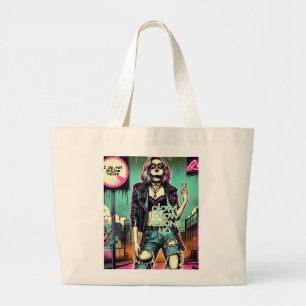 Bolso De Tela Gigante Rebel Girl – I Do Not Follow Rules