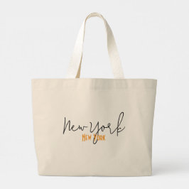 Bolso De Tela Gigante Recuerdo de la ciudad de Nueva York, Nueva York