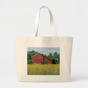 Bolso De Tela Gigante Red Barn