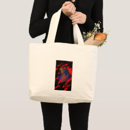 Bolso De Tela Gigante Red roses of our vibrant continent