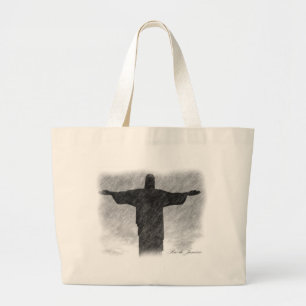 Bolso De Tela Gigante Redentor 1 de Cristo