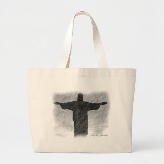 Bolso De Tela Gigante Redentor 1 de Cristo