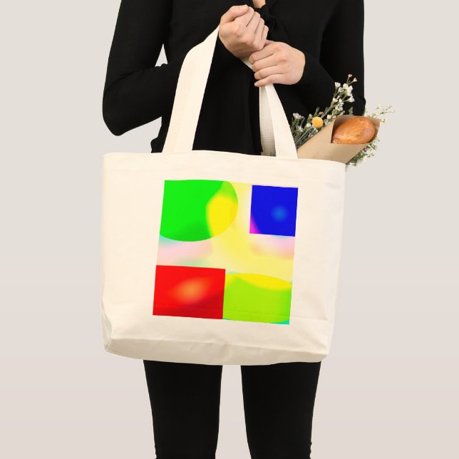 Bolso De Tela Gigante Reflejo de arte pop (Anverso (producto))