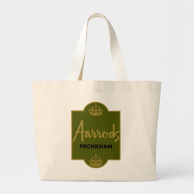 Bolso De Tela Gigante Regalo clásico británico de Novedad (Frente)