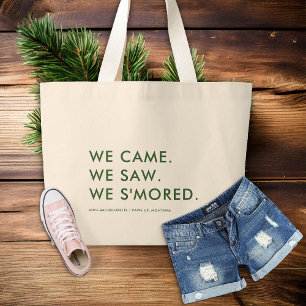 Bolso De Tela Gigante Regalo de Bachelorette Camping Funny Bridesmaids