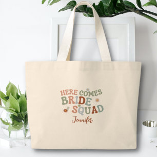 Bolso De Tela Gigante Regalo de Bachelorette, una simple dama de honor r