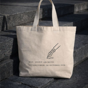 Bolso De Tela Gigante Regalo de boda no tradicional Ceremonia Civil 
