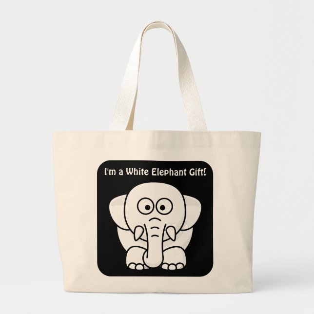 Bolso De Tela Gigante Regalo de Navidad divertido: ¡Regalo real del (Frente)