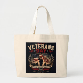 Bolso De Tela Gigante Regalo para Veterano Militar - Agradecimiento a Ve