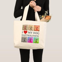 Bolso De Tela Gigante Regalo personalizado de arte pop para amantes de m