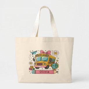 Bolso De Tela Gigante Regalo Personalizado para el Aula en el Regreso a