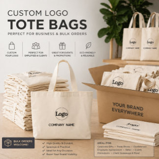 Bolso De Tela Gigante Regalo Promocional de Empresa con Marca de Logotip