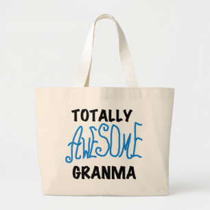 Bolso De Tela Gigante Regalos azules totalmente impresionantes de las