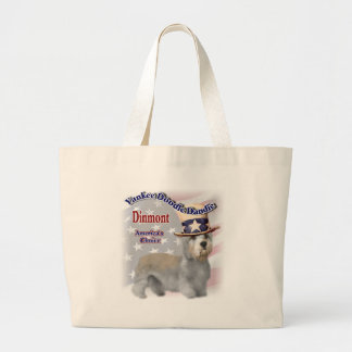 Bolso De Tela Gigante Regalos Dandie Dinmont Terrier