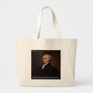 Bolso De Tela Gigante Regalos de Alexander Hamilton