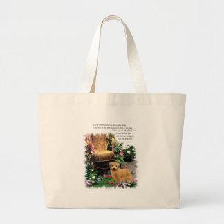 Bolso De Tela Gigante Regalos de arte de Norfolk Terrier