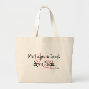 Bolso De Tela Gigante Regalos de la enfermera de estudiante