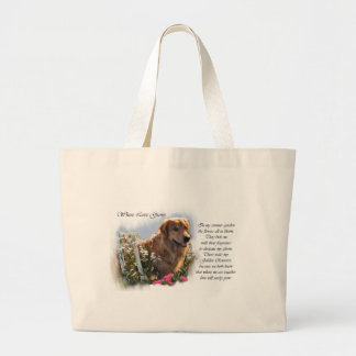 Bolso De Tela Gigante Regalos de los amantes del Golden Retriever