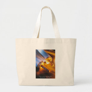 Bolso De Tela Gigante Regalos de Sabiduría de la Torá (Riqueza/Felicidad
