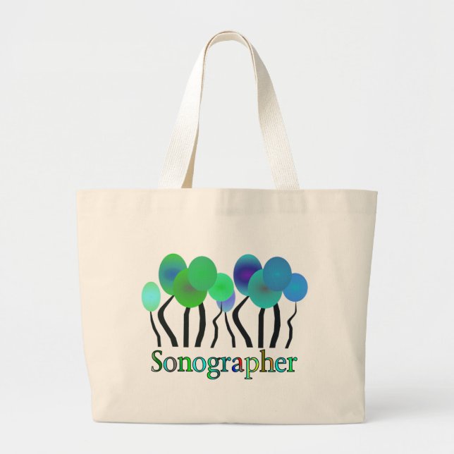 Bolso De Tela Gigante Regalos de Sonographer (Frente)