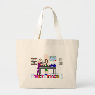 Bolso De Tela Gigante Regalos del arte de la tecnología del veterinario
