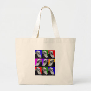 Bolso De Tela Gigante Regalos del arte pop de Charles Darwin para todas