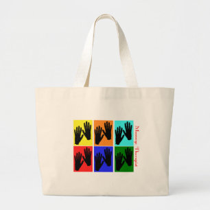 Bolso De Tela Gigante Regalos del arte pop del terapeuta del masaje