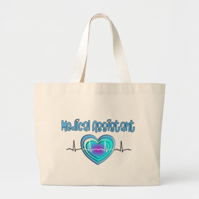 Bolso De Tela Gigante Regalos del auxiliar médico (Frente)