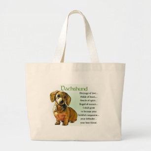 Bolso De Tela Gigante Regalos del Dachshund