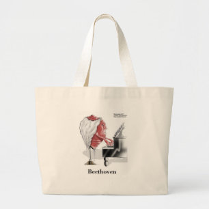 Bolso De Tela Gigante Regalos Divertidos de Beethoven Camisetas Tazas Ta