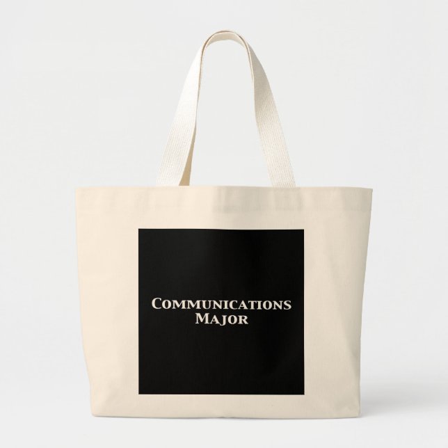 Bolso De Tela Gigante Regalos importantes de las comunicaciones (Frente)
