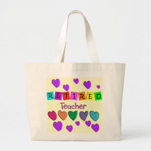 Bolso De Tela Gigante Regalos jubilados del profesor