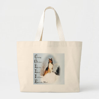 Bolso De Tela Gigante Regalos Sable Rough Collie