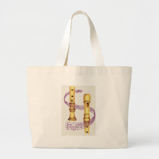 Bolso De Tela Gigante Registrador y música