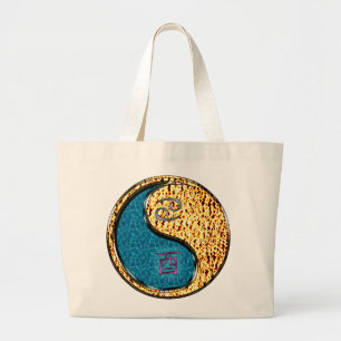 Bolso De Tela Gigante Registro de Cáncer y Fuego